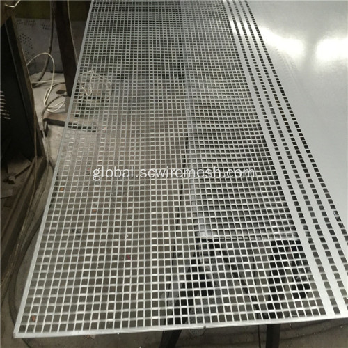 Perforated Metal Stainless Steel Square Hole Perforated Metal Mesh Supplier